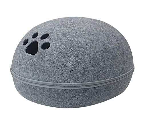 HFERTSCN Katzenhundbett Haustier Bett Zwinger Hunde Katzenbett Höhle Schlafsack Reißverschluss FANDIAO HFERTSCN Katzenhundbett Haustier Bett Zwinger Hunde Katzenbett Höhle Schlafsack Reißverschluss FANDIAO von HFERTSCN