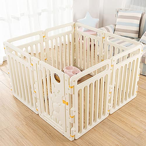 Hund Cage - Outdoor Hundestifte Faltbare tragbare Haustierplaypen, Hochleistungs -Welpen -Spielstift für Hunde Katze Kaninchen Indoor/Outdoor - 140 * 140 * 90 cm FANDIAO von HFERTSCN