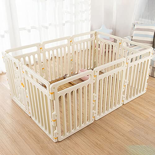 Hund Cage - Outdoor Hundestifte Faltbare tragbare Haustierplaypen, Hochleistungs -Welpen -Spielstift für Hunde Katze Kaninchen Indoor/Outdoor - 140 * 140 * 90 cm FANDIAO von HFERTSCN