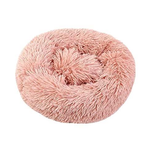 Katzenhundbett Haustier Bett Zwinger Haustier Bett rund Hundebett Lange Plüsch Haustierbetten für kleine mittelgute Haustiere Welpen Matte Zwinger Couch für Hunde Katzen Basket Hunde Bett Welpe Sofa von HFERTSCN