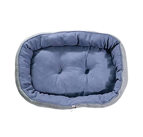 Katzenhundbett Haustier Bett Zwinger Haustierhundbettmatten Welpe Winter warm warmes Baumwolltuch weiche Liegesofa für Kätzchen Welpe Katze Müll Nest Zwinger Katze Hundebetthundbett Welpe Sofa (Blau: Katzenhundbett Haustier Bett Zwinger Haustierhundbettmatten Welpe Winter warm warmes Baumwolltuch weiche Liegesofa für Kätzchen Welpe Katze Müll Nest Zwinger Katze Hundebetthundbett Welpe Sofa (Blau: von HFERTSCN