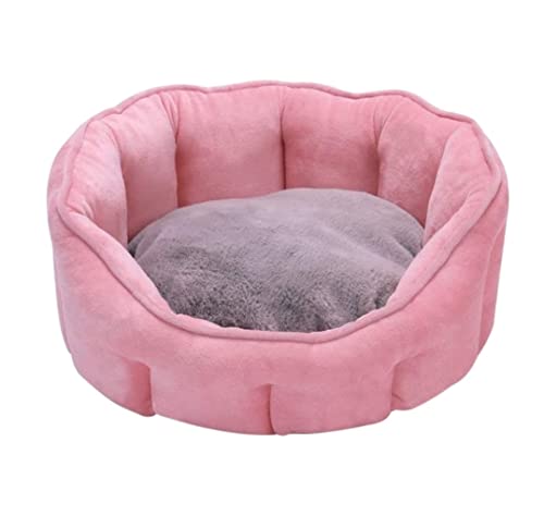 Katzenhundbett Haustier Bett Zwinger Hunde Bettwäsche Haustierbett Hunde Katze Weiche Welpe Sofa Donut Nest Bettkissen rund warmes Kuschler Zwinger Hundebett Welpe Sofa (blau: Roze, Größe: 46 * 46 * Katzenhundbett Haustier Bett Zwinger Hunde Bettwäsche Haustierbett Hunde Katze Weiche Welpe Sofa Donut Nest Bettkissen rund warmes Kuschler Zwinger Hundebett Welpe Sofa (blau: Roze, Größe: 46 * 46 * von HFERTSCN