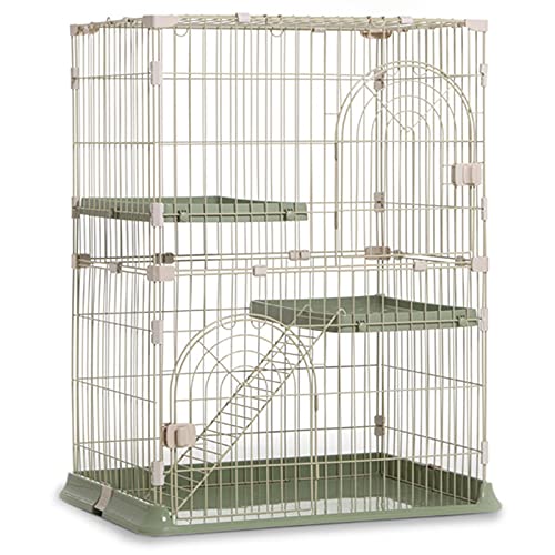 Katzenkäfig, großer Katzenkäfig Innenkatze-Katzengitter Metalldraht Kennels Kiste Kleiner Tier Käfig für Kätzchen Meerschweinchen Ideal für 1-4 Katze FANDIAO Katzenkäfig, großer Katzenkäfig Innenkatze-Katzengitter Metalldraht Kennels Kiste Kleiner Tier Käfig für Kätzchen Meerschweinchen Ideal für 1-4 Katze FANDIAO von HFERTSCN