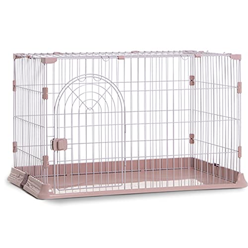Katzenkäfig, großer Katzenkäfig Innenkatze-Katzengitter Metalldraht Kennels Kiste Kleiner Tier Käfig für Kätzchen Meerschweinchen Ideal für 1-4 Katze FANDIAO von HFERTSCN