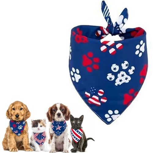 Dreieckstuch mit amerikanischer Flagge, Halstuch, USA-Flagge, Stirnband, Kopftuch, Unisex, Cowboy-Halstuch, patriotisches Zubehör für Jungen und Mädchen, leicht, verstellbar Dreieckstuch mit amerikanischer Flagge, Halstuch, USA-Flagge, Stirnband, Kopftuch, Unisex, Cowboy-Halstuch, patriotisches Zubehör für Jungen und Mädchen, leicht, verstellbar von HFLWYWD