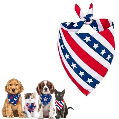 Dreieckstuch mit amerikanischer Flagge, Halstuch, USA-Flagge, Stirnband, Kopftuch, Unisex, Cowboy-Halstuch, patriotisches Zubehör für Jungen und Mädchen, leicht, verstellbar Dreieckstuch mit amerikanischer Flagge, Halstuch, USA-Flagge, Stirnband, Kopftuch, Unisex, Cowboy-Halstuch, patriotisches Zubehör für Jungen und Mädchen, leicht, verstellbar von HFLWYWD