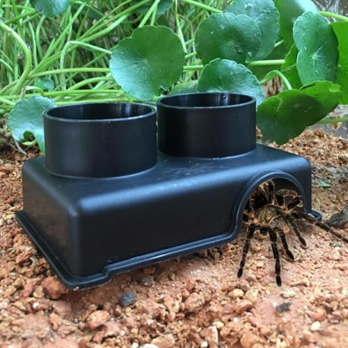 Reptilienversteckbox, Schlangenhausversteck, Kleintierversteck, Kunststoffhöhle für Leopardengeckos, kleine Schlangen, jugendliche Kugelpythons, Eidechsen, langlebiges Material, leicht zu reinigen Reptilienversteckbox, Schlangenhausversteck, Kleintierversteck, Kunststoffhöhle für Leopardengeckos, kleine Schlangen, jugendliche Kugelpythons, Eidechsen, langlebiges Material, leicht zu reinigen von HFLWYWD