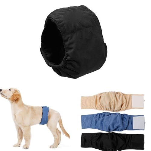 Waschbare Windeln für Hündinnen, hochsaugfähige Hundewindeln, wiederverwendbar, für männliche Hunde, auslaufsichere Welpenwindeln, Hündinnen für Hitze-Inkontinenz und Welpentraining Waschbare Windeln für Hündinnen, hochsaugfähige Hundewindeln, wiederverwendbar, für männliche Hunde, auslaufsichere Welpenwindeln, Hündinnen für Hitze-Inkontinenz und Welpentraining von HFLWYWD