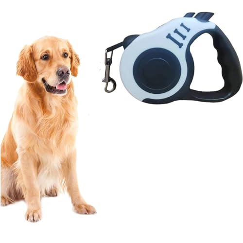Rollleinen für Hunde mit Rutschfestem,Rollleine mit Anti-Rutsch Griff,Verhedderungsfreie Ausziehbare Hundeleine,Ausziehleine mit Sicheres Bremssystem, Einziehbare Hundeleine 5m Rollleinen für Hunde mit Rutschfestem,Rollleine mit Anti-Rutsch Griff,Verhedderungsfreie Ausziehbare Hundeleine,Ausziehleine mit Sicheres Bremssystem, Einziehbare Hundeleine 5m von HFYMXNB