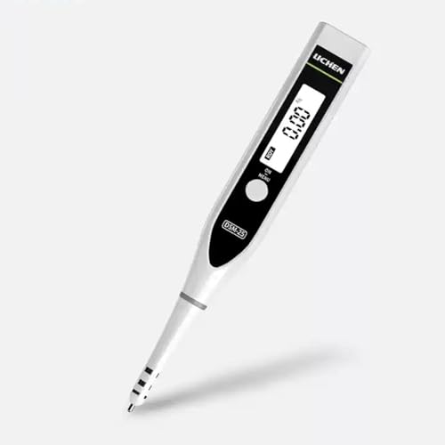 HGAYUBDV Digitaler Salzgehalt-Messstift, LCD-Hintergrundbeleuchtung, Temperaturauflösung 0,1 °C, kann Temperaturen bis 99 °C messen, 3-s-Anzeige der Ergebnisse, for hausgemachte Suppenlake(DSM5) von HGAYUBDV