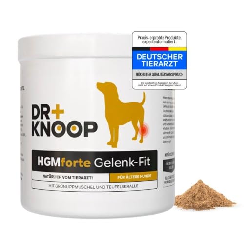 Gelenkpulver speziell Alter Hund, 450g, für 45 Tage bei 20 kg-Hund, Wirkung Teufelskralle, Grünlippmuschel Pulver + Glucosamin anstatt Gelenktabletten, Vanillearoma Gelenkpulver speziell Alter Hund, 450g, für 45 Tage bei 20 kg-Hund, Wirkung Teufelskralle, Grünlippmuschel Pulver + Glucosamin anstatt Gelenktabletten, Vanillearoma von HGM