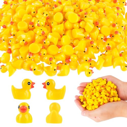 150 Stück Mini Enten Harz, Gelb Kleine Enten Mini Resin Ducks Figuren Deko für Aquarium Miniaturgarten Puppenhaus Handwerk Landschaftsgärten, Bonsai, Fischbecken 150 Stück Mini Enten Harz, Gelb Kleine Enten Mini Resin Ducks Figuren Deko für Aquarium Miniaturgarten Puppenhaus Handwerk Landschaftsgärten, Bonsai, Fischbecken von HGRGHH
