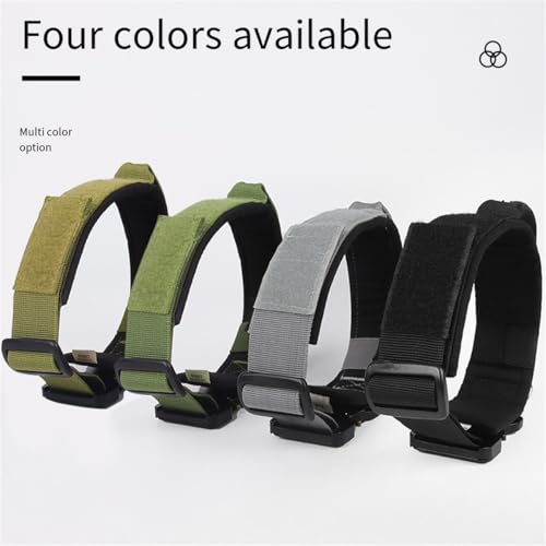 Großes Hundehalsband, strapazierfähiges, militärisches, taktisches, verstellbares Haustierhalsband aus Nylon, Zubehör for das Training von Spaziergängen im Freien breites hundehalsband(4,M38-48cm) Großes Hundehalsband, strapazierfähiges, militärisches, taktisches, verstellbares Haustierhalsband aus Nylon, Zubehör for das Training von Spaziergängen im Freien breites hundehalsband(4,M38-48cm) von HGYNBCP