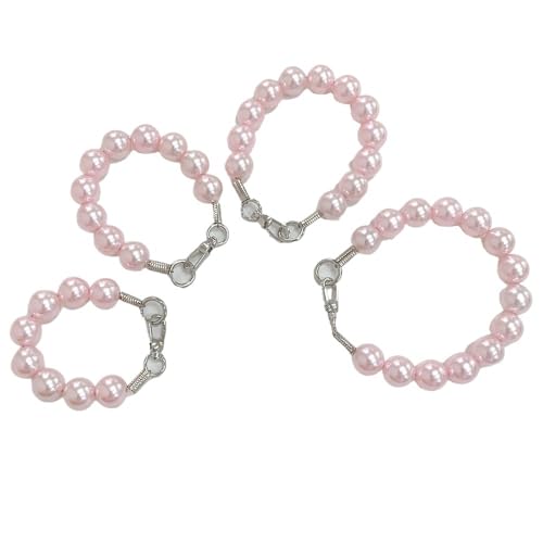 Halsband for große Hunde mit Kunstperlen, leichte Halskette for große Hunde, Edelstahlseil, Hochzeitsaccessoires for Haustiere(7,36cm(14.2inch)) von HGYNBCP