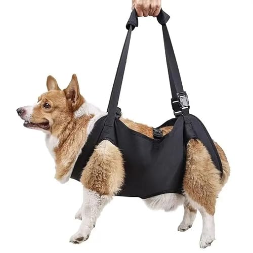 Hundegeschirr, Ganzkörper-Hilfsgurt, Schulter, Anpassung for mittelgroße und große Hunde, Spaziergänge im Freien, Schwäche der Hinterbeine(L) von HGYNBCP
