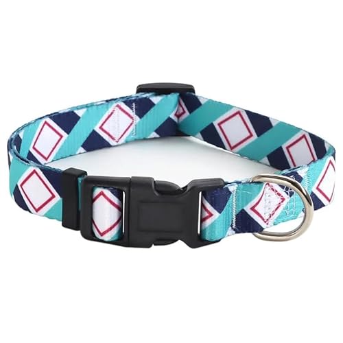 Hundehalsband, Haustierleine, for Spazierengehen mit kleinen, mittelgroßen und großen Hunden, Bohemia-Halsband for Welpen und Katzen, Haustierbedarf, Pitbull, Mops(5,XS) von HGYNBCP