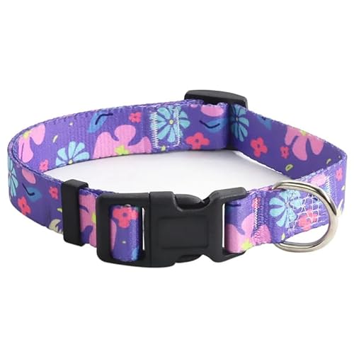 Hundehalsband, Haustierleine, for Spazierengehen mit kleinen, mittelgroßen und großen Hunden, Bohemia-Halsband for Welpen und Katzen, Haustierbedarf, Pitbull, Mops breites hundehalsband(8,XS) von HGYNBCP