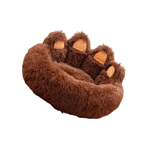 HGZHNAT Haustierbett Kätzchen Welpe Geburtstagsgeschenk Für Haustiere Pelzige Deckung Für Hund Und Katzen Warm Nest Hund Plüsch von HGZHNAT
