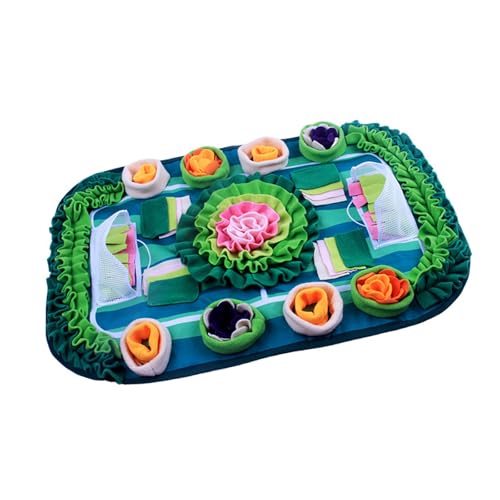 HGZHNAT Wäschelhundentwicklung Snuffle Pad Mit Fußballfeld Design Behandelt Feeder Fördert Sensorische Erkundung Für Rassen Hundepuzzle Matte Langsame Feeder HGZHNAT Wäschelhundentwicklung Snuffle Pad Mit Fußballfeld Design Behandelt Feeder Fördert Sensorische Erkundung Für Rassen Hundepuzzle Matte Langsame Feeder von HGZHNAT