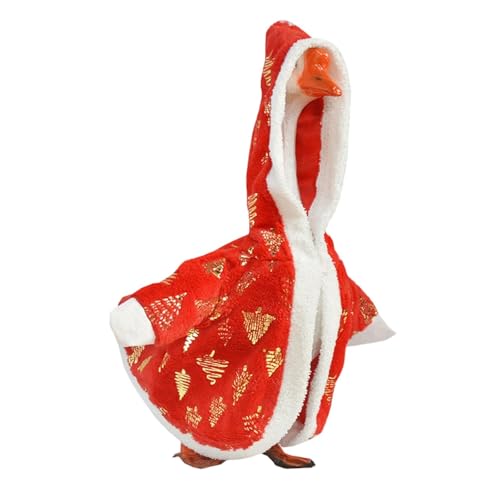 HGZHNAT Weihnachtsgans-Outfit, Veranda-Gans-Outfit-Kostüm, Festliche Baumwollgänsekostüm, Für Weihnachtsveranda Party Dekoration, Innenräume Freien Urlaub Kleidung Festliche Outdoor Gänse Dekoration von HGZHNAT