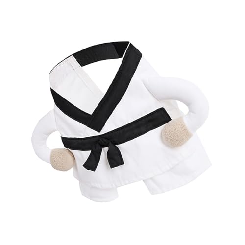 HGZHNAT Hunde Martial Arts Kostüm Easy Wear Design Haustier Kungfu Cosplay Kleidung Für Kleine Rassen Haustier Halloween Themen Party Kear Hundekostüm HGZHNAT Hunde Martial Arts Kostüm Easy Wear Design Haustier Kungfu Cosplay Kleidung Für Kleine Rassen Haustier Halloween Themen Party Kear Hundekostüm von HGZHNAT