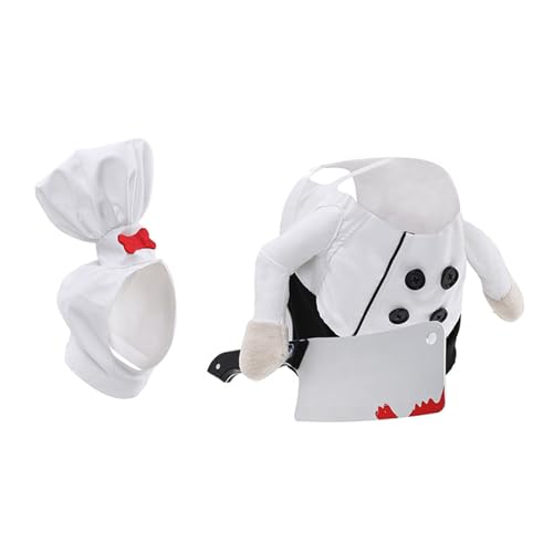 Lustiges Haustier Koch Outfit Mit Cutter Einfach Zu Tragen Design Cook Kostüm Für Halloween Party Und Fotografie Dressing Lustiges Haustier Outfit Lustiges Haustier Koch Outfit Mit Cutter Einfach Zu Tragen Design Cook Kostüm Für Halloween Party Und Fotografie Dressing Lustiges Haustier Outfit von HGZHNAT