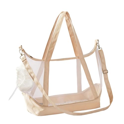 Nylon Net Pet Carrier Bag Mit Belüftetem Design Tragbarer Tragetasche Für Katzen Reisen Freien Katzenträger von HGZHNAT