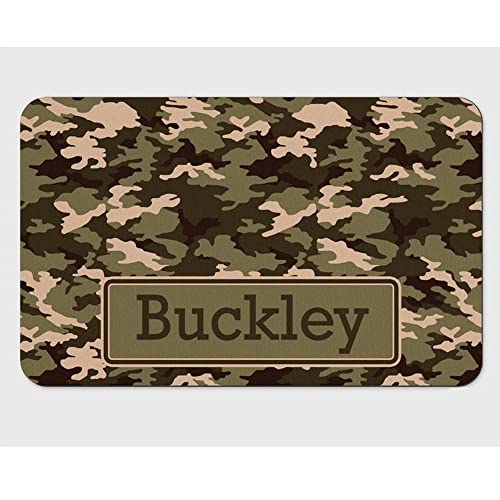 Individuelle Futtermatte für Hunde und Katzen, personalisierbar, für Futternapf, PVC, waschbare Matte, benutzerdefinierte Haustierfuttermatte, Hunde-/Katzen-Platzset, wasserdicht, personalisiertes Pad von HHWY