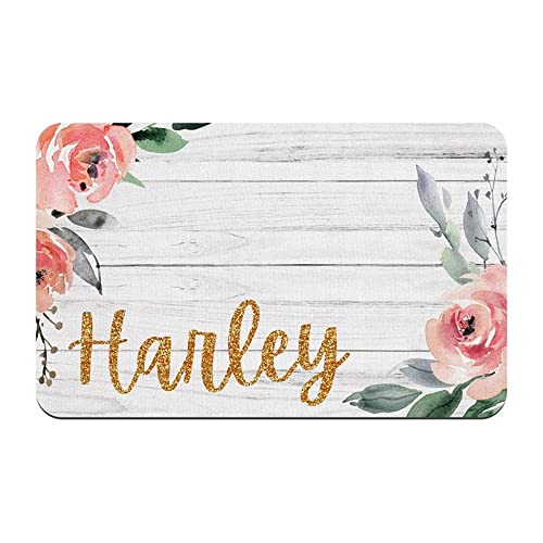 Individuelle Futtermatte für Hunde und Katzen, personalisierbar, für Futternapf, PVC, waschbare Matte, benutzerdefinierte Haustierfuttermatte, Platzset, wasserdicht, personalisierbar, 40 x 25 cm, E von HHWY