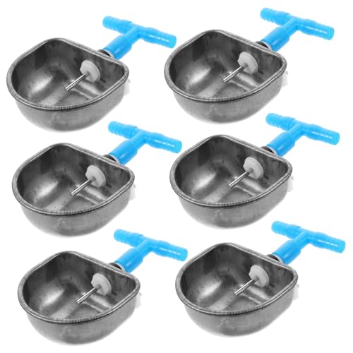 6Stücke Kaninchen Wasserspender Automatischer Wassertrinker für Haustiere Sicherer Wasserbehälter für Hasen für Käfigmontage von HIAKDOFT