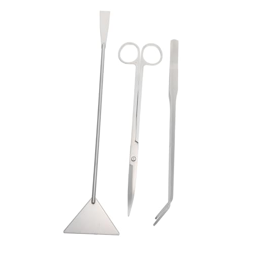 HIAKDOFT 1 Satz Aquarium Werkzeugset Teiliges Set mit Schaufel Schere und Pinzette für Aquascaping Pflege von Wasserpflanzen und von Aquarien HIAKDOFT 1 Satz Aquarium Werkzeugset Teiliges Set mit Schaufel Schere und Pinzette für Aquascaping Pflege von Wasserpflanzen und von Aquarien von HIAKDOFT