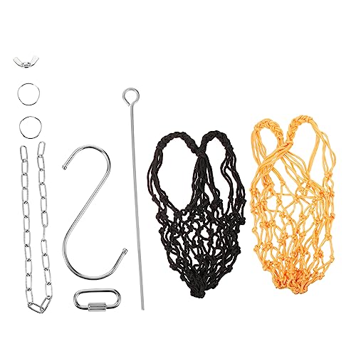 HIAKDOFT 1 Satz Netzbeutel-Obstgabel-Set Gemüse füttern Essen hängend Bausatz Netze Chicken Feeder Netztasche aus Nylon Futterbeutel für Geflügel Hühnerfütterungsspieß Rostfreier Stahl HIAKDOFT 1 Satz Netzbeutel-Obstgabel-Set Gemüse füttern Essen hängend Bausatz Netze Chicken Feeder Netztasche aus Nylon Futterbeutel für Geflügel Hühnerfütterungsspieß Rostfreier Stahl von HIAKDOFT