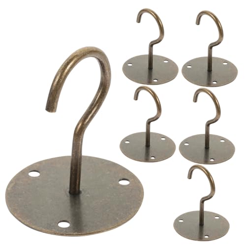 HIAKDOFT 1 Satz Pflanzenhaken Decke Haken Zum Aufhängen Von Pflanzen Kleiderständer Wandaufhänger An Der Wand Montierter Haken Wandhaken Hängender Käfighaken Haken Für Vogelkäfig Eisen HIAKDOFT 1 Satz Pflanzenhaken Decke Haken Zum Aufhängen Von Pflanzen Kleiderständer Wandaufhänger An Der Wand Montierter Haken Wandhaken Hängender Käfighaken Haken Für Vogelkäfig Eisen von HIAKDOFT