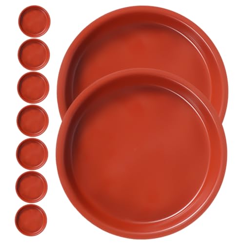 HIAKDOFT 10 Stück Pflanzentablett Untersetzer Für Pflanzen Pflanzenschalen Für Töpfe Eingetopft Topfuntertassen Pflanzentopfsaucer Tabletts Töpfe Für Pflanzen Drinnen Anlage Pp HIAKDOFT 10 Stück Pflanzentablett Untersetzer Für Pflanzen Pflanzenschalen Für Töpfe Eingetopft Topfuntertassen Pflanzentopfsaucer Tabletts Töpfe Für Pflanzen Drinnen Anlage Pp von HIAKDOFT