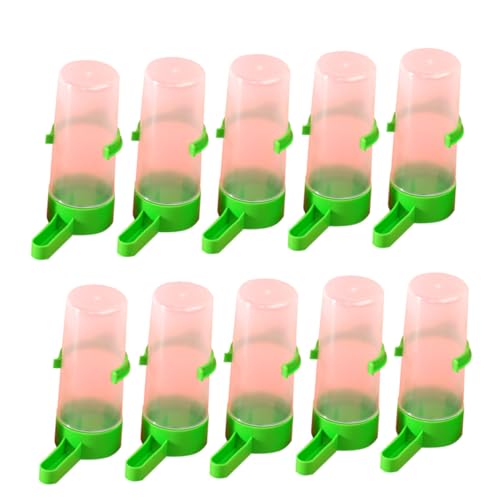 HIAKDOFT 10 Stück Teiliges Automatischer Vogeltränke Trinkbecher Mittelgroß Für Kleine Papageien Und Vögel Leckagearm Einfach Zu Reinigen Für Außenkäfige HIAKDOFT 10 Stück Teiliges Automatischer Vogeltränke Trinkbecher Mittelgroß Für Kleine Papageien Und Vögel Leckagearm Einfach Zu Reinigen Für Außenkäfige von HIAKDOFT