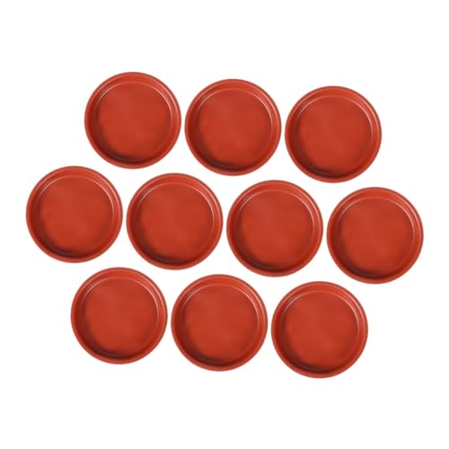 HIAKDOFT 10stücke Runde Pflanzenuntersetzer Wasserauffangschale Für Pflanzen Wiederverwendbare Pflanzentabletts Tablett Für Töpfe Für Bonsai Geeignet von HIAKDOFT