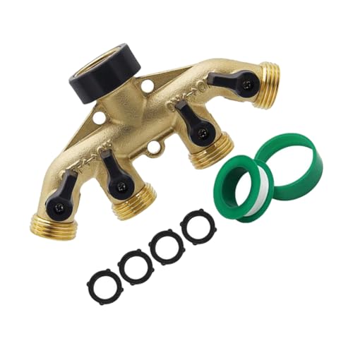HIAKDOFT 1Satz Verstellbarer Gartenschlauch Splitter für Garten Hochwertigem Installieren für Wasserversorgung und Gartenpflege HIAKDOFT 1Satz Verstellbarer Gartenschlauch Splitter für Garten Hochwertigem Installieren für Wasserversorgung und Gartenpflege von HIAKDOFT