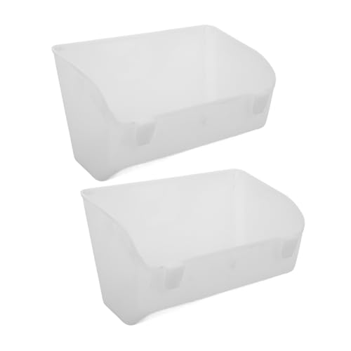 HIAKDOFT 2 Stück Aufhängbarer Kunststoff Futtertrog für Hühner und Kleintiere Robust und Verschleißfest Großer Futterbehälter Geeignet für Käfige und Geflügelfarmen Verhindert HIAKDOFT 2 Stück Aufhängbarer Kunststoff Futtertrog für Hühner und Kleintiere Robust und Verschleißfest Großer Futterbehälter Geeignet für Käfige und Geflügelfarmen Verhindert von HIAKDOFT