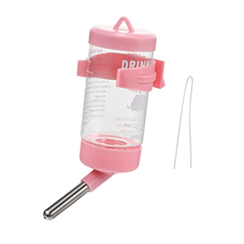 HIAKDOFT 2 Stück Auslaufsichere Hamster Trinkflasche Transparente Automatische Wasserspender für Kleintiere Langlebig Geruchlos Praktische Haustier Wassertränke Zubehör HIAKDOFT 2 Stück Auslaufsichere Hamster Trinkflasche Transparente Automatische Wasserspender für Kleintiere Langlebig Geruchlos Praktische Haustier Wassertränke Zubehör von HIAKDOFT