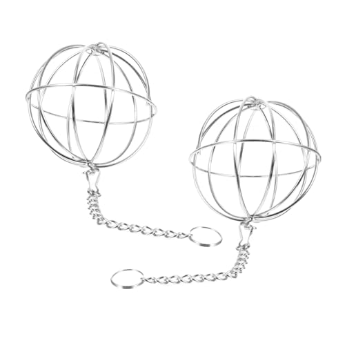 HIAKDOFT 2 Stück Hühnerfutterhalter aus Hängend Langlebig und Sicher für Geflügel Gemüse und Obst Praktisch im Hühnerstall Große Futteraufnahme für Salat HIAKDOFT 2 Stück Hühnerfutterhalter aus Hängend Langlebig und Sicher für Geflügel Gemüse und Obst Praktisch im Hühnerstall Große Futteraufnahme für Salat von HIAKDOFT