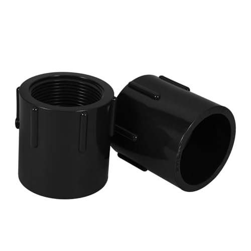 HIAKDOFT 2 Stück PVC Anschlussstück Sanitär Abflussrohr Gewindeanschluss Für Schlauchleitungen Schlaucharmaturen Schlauchanschluss Schlauchverbinder Buchsenadapter PVC HIAKDOFT 2 Stück PVC Anschlussstück Sanitär Abflussrohr Gewindeanschluss Für Schlauchleitungen Schlaucharmaturen Schlauchanschluss Schlauchverbinder Buchsenadapter PVC von HIAKDOFT