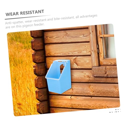 HIAKDOFT 2 Stück Teiliges Kunststoff Tauben Futterbox mit Deckel Langlebiger Vogel Futterbehälter Praktisch zum Aufhängen Große Kapazität Verschleißfest und Einfach zu Montieren Geeignet HIAKDOFT 2 Stück Teiliges Kunststoff Tauben Futterbox mit Deckel Langlebiger Vogel Futterbehälter Praktisch zum Aufhängen Große Kapazität Verschleißfest und Einfach zu Montieren Geeignet von HIAKDOFT