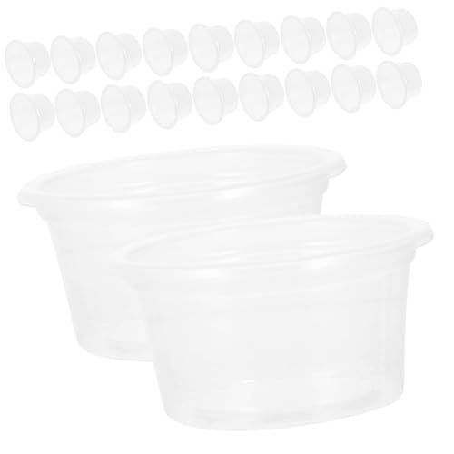 HIAKDOFT 20 Stück Teiliges Reptilien futterschalen Verschleißfest rutschfeste Wasserschalen für Gecko Reptil Schildkröte und Andere Kleintiere Praktisches Haushaltszubehör für Terrarien HIAKDOFT 20 Stück Teiliges Reptilien futterschalen Verschleißfest rutschfeste Wasserschalen für Gecko Reptil Schildkröte und Andere Kleintiere Praktisches Haushaltszubehör für Terrarien von HIAKDOFT