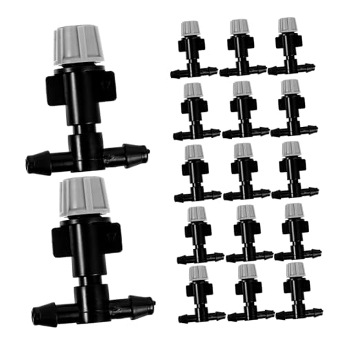 HIAKDOFT 25 Stück Sprinkler Bewässerungssystem Nebeldüse Pflanzennebel Wassersprüher Sprühgeräte Nebeldüse Tanksprinkler Und Rasenbehandlungsschlauch Mikrostrahler HIAKDOFT 25 Stück Sprinkler Bewässerungssystem Nebeldüse Pflanzennebel Wassersprüher Sprühgeräte Nebeldüse Tanksprinkler Und Rasenbehandlungsschlauch Mikrostrahler von HIAKDOFT