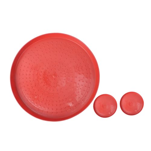 HIAKDOFT 3 Stück Futterplatten für Geflügel aus Langlebigem Kunststoff Glatte Oberfläche Farbige Futtertröge für Küken Hühner Gänse und Tauben Einfach zu Befüllen Geeignet für Haushalt und HIAKDOFT 3 Stück Futterplatten für Geflügel aus Langlebigem Kunststoff Glatte Oberfläche Farbige Futtertröge für Küken Hühner Gänse und Tauben Einfach zu Befüllen Geeignet für Haushalt und von HIAKDOFT