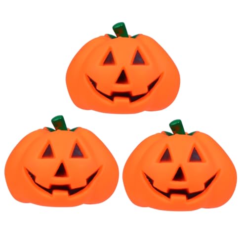 HIAKDOFT 3 Stück Teiliges Halloween Kürbis Quietschball Haustier Trainingsspielzeug Langlebiger Leichter Sound Spielzeugball für Hunde und Katzen Bunte Interaktive Kauspielzeugbälle HIAKDOFT 3 Stück Teiliges Halloween Kürbis Quietschball Haustier Trainingsspielzeug Langlebiger Leichter Sound Spielzeugball für Hunde und Katzen Bunte Interaktive Kauspielzeugbälle von HIAKDOFT