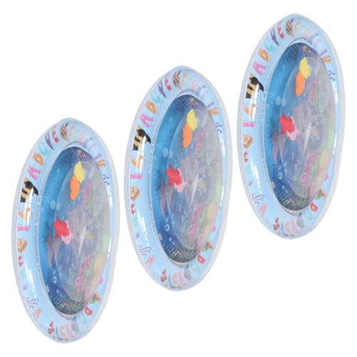 HIAKDOFT 3 Stücke Teiliges Haustier Kühlkissen Dicke Sensorische Wassermatte für Katzen Interaktives Spiel Schlafpad Tragbar Leicht Aufblasbar Hygienisch für Sommer und Outdoor-Einsatz HIAKDOFT 3 Stücke Teiliges Haustier Kühlkissen Dicke Sensorische Wassermatte für Katzen Interaktives Spiel Schlafpad Tragbar Leicht Aufblasbar Hygienisch für Sommer und Outdoor-Einsatz von HIAKDOFT