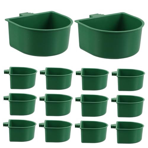 HIAKDOFT 30 Stück Teiliges Mini Vogel Futterbecher mit Stabiler Klammer Plastik Futter Wasserschalen für Papageien Käfig Platzsparend Einfach zu Reinigen für Nymphensittiche Wellensittiche HIAKDOFT 30 Stück Teiliges Mini Vogel Futterbecher mit Stabiler Klammer Plastik Futter Wasserschalen für Papageien Käfig Platzsparend Einfach zu Reinigen für Nymphensittiche Wellensittiche von HIAKDOFT