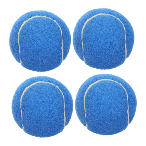 HIAKDOFT 4 Stück Teiliges Hundespielzeug aus Hochwertigem Gummimaterial Robust und Sicher für Welpen und Große Hunde Interaktive Wurf Kauspielbälle zur Stressreduktion und Training HIAKDOFT 4 Stück Teiliges Hundespielzeug aus Hochwertigem Gummimaterial Robust und Sicher für Welpen und Große Hunde Interaktive Wurf Kauspielbälle zur Stressreduktion und Training von HIAKDOFT