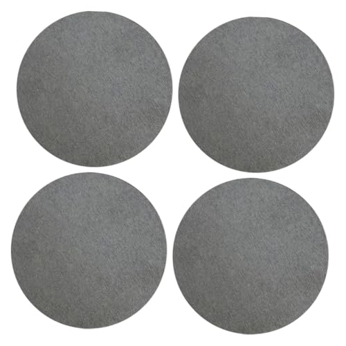 HIAKDOFT 4 Stücke Wasser Absorption Tablett Anlage Langlebig Mit Große Drainage Fensterbank Untertasse Tropf Garten Outdoor Grau Kieselalgen Schlamm von HIAKDOFT
